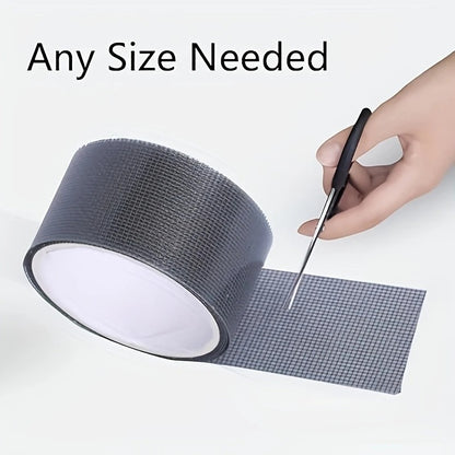 2 Pieces Of Screen Window Repair Patches. They Have Strong Adhesion To Prevent Falling Off And Can Repair Holes And Cracks.